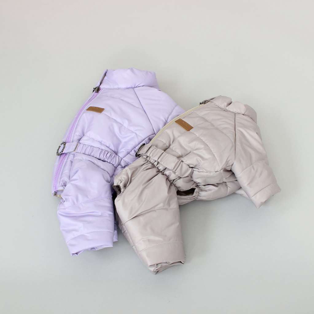 Зимний комбинезон для собак Евро Puffy Шарм