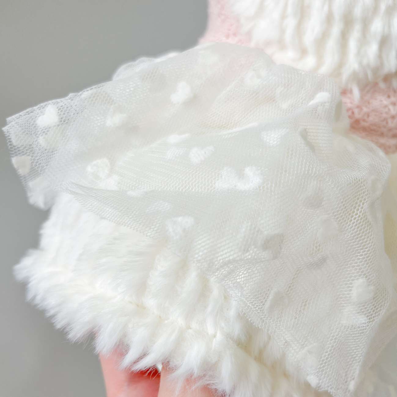 Платье для собак с мехом Pet Камея