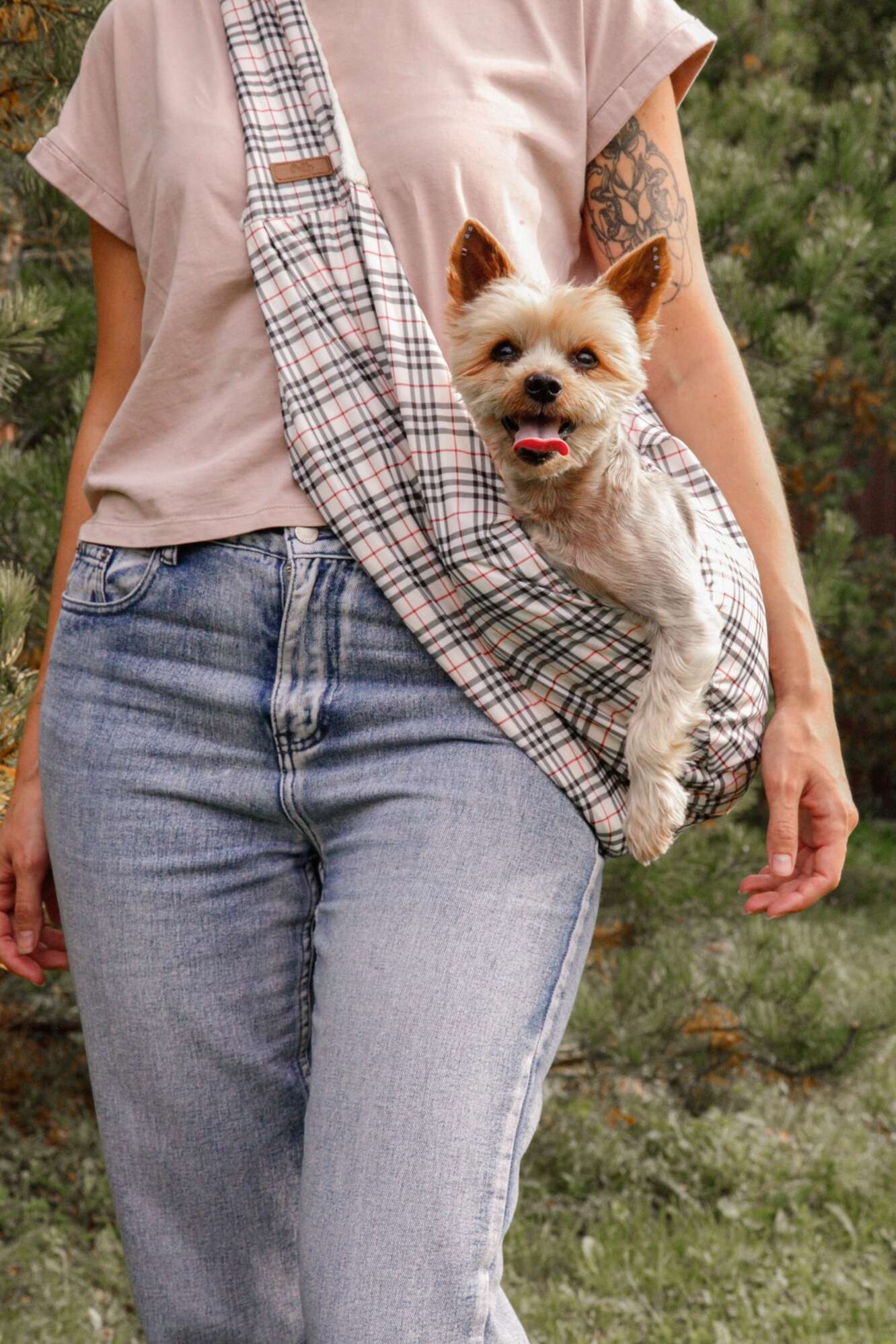 Сумка для собак Гамак Puffy Burberry