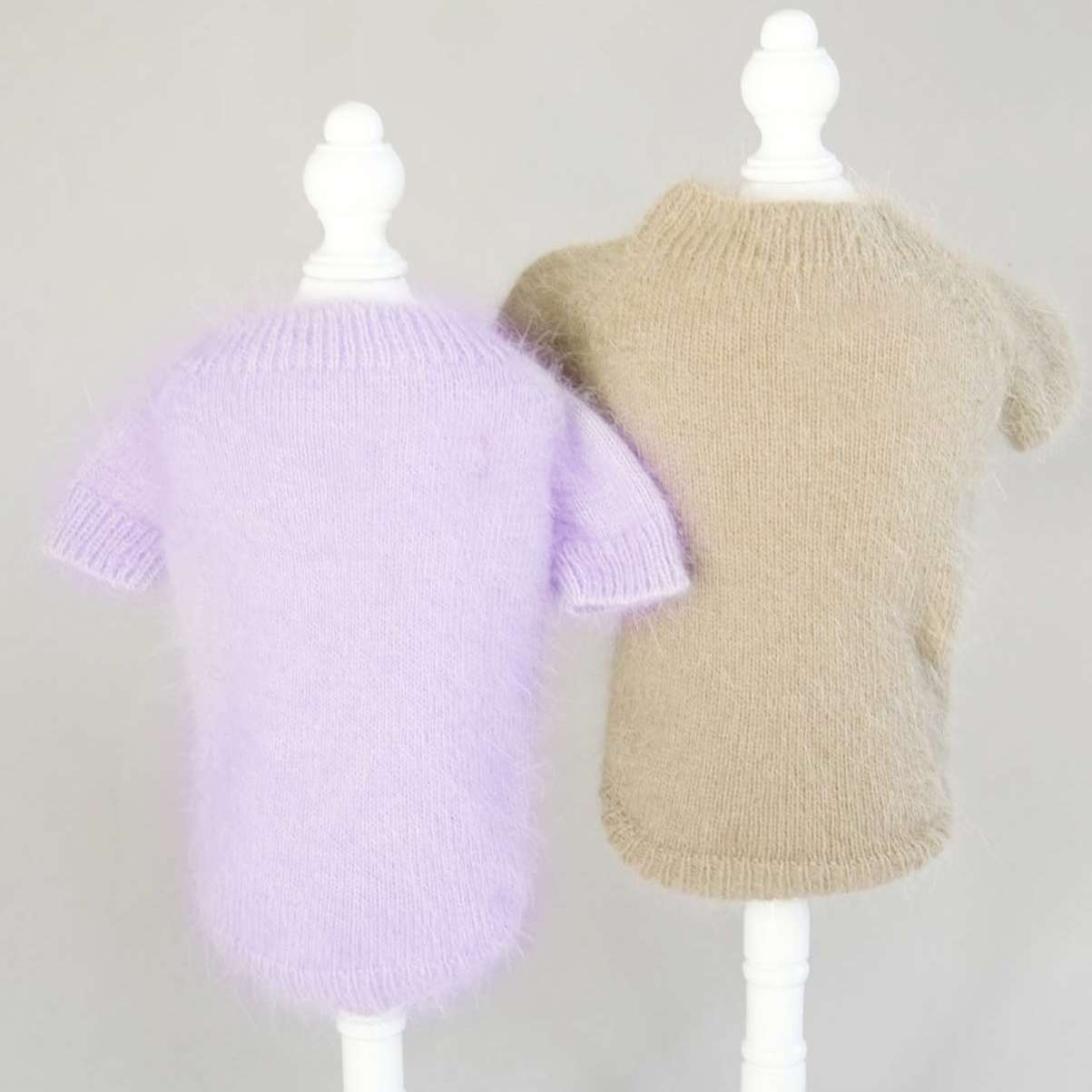 Вязаный свитер для собаки Puffy Пух норки 