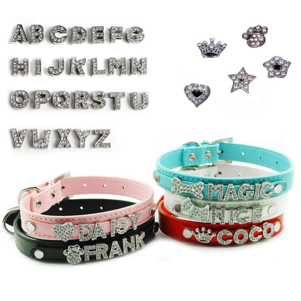 Ошейник для собак с именем двойной