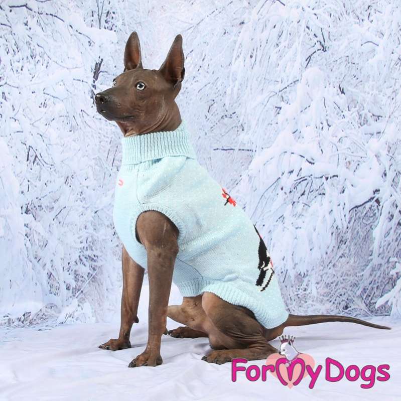 Свитер для собак ForMyDogs Снегири