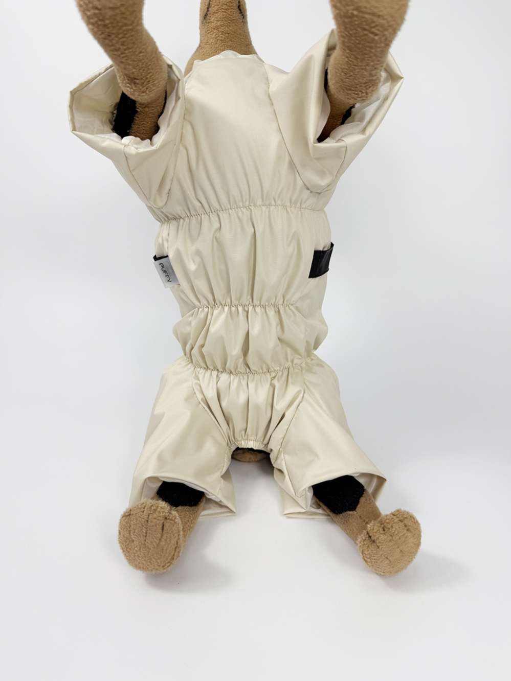 Дождевик со шлейкой Puffy Фикс Бежевый