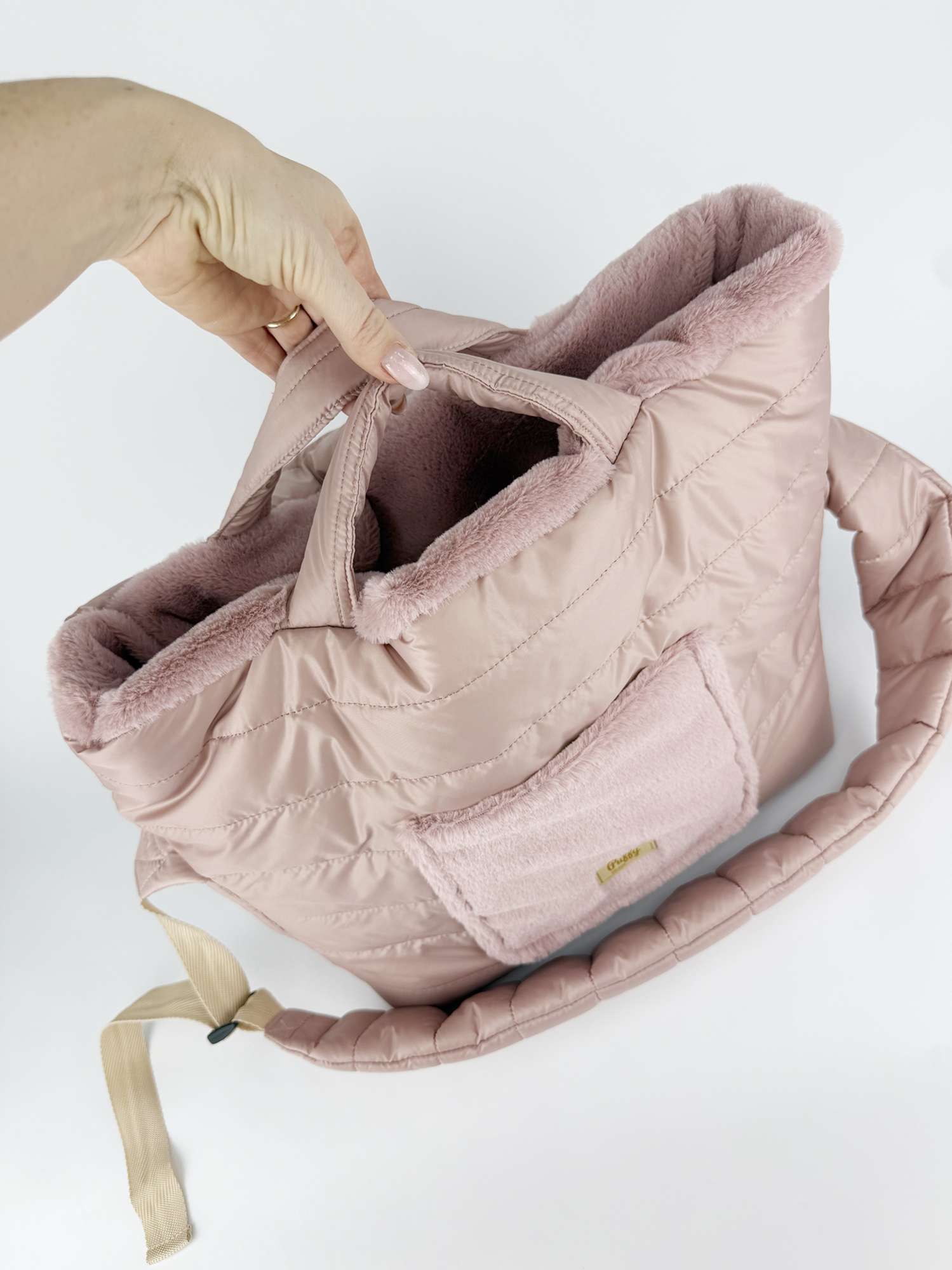 Сумка-мешок для собак Puffy Уют пудра