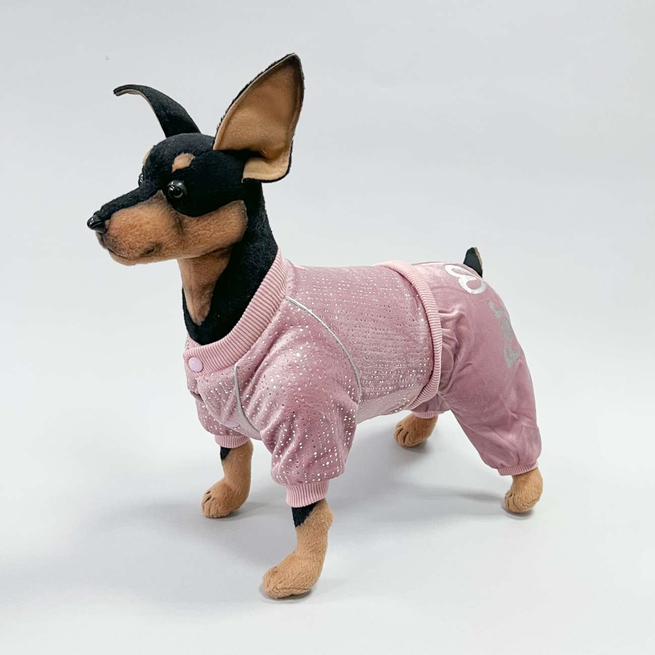 Костюм для собак утепленный велюровый ForMyDogs Диско