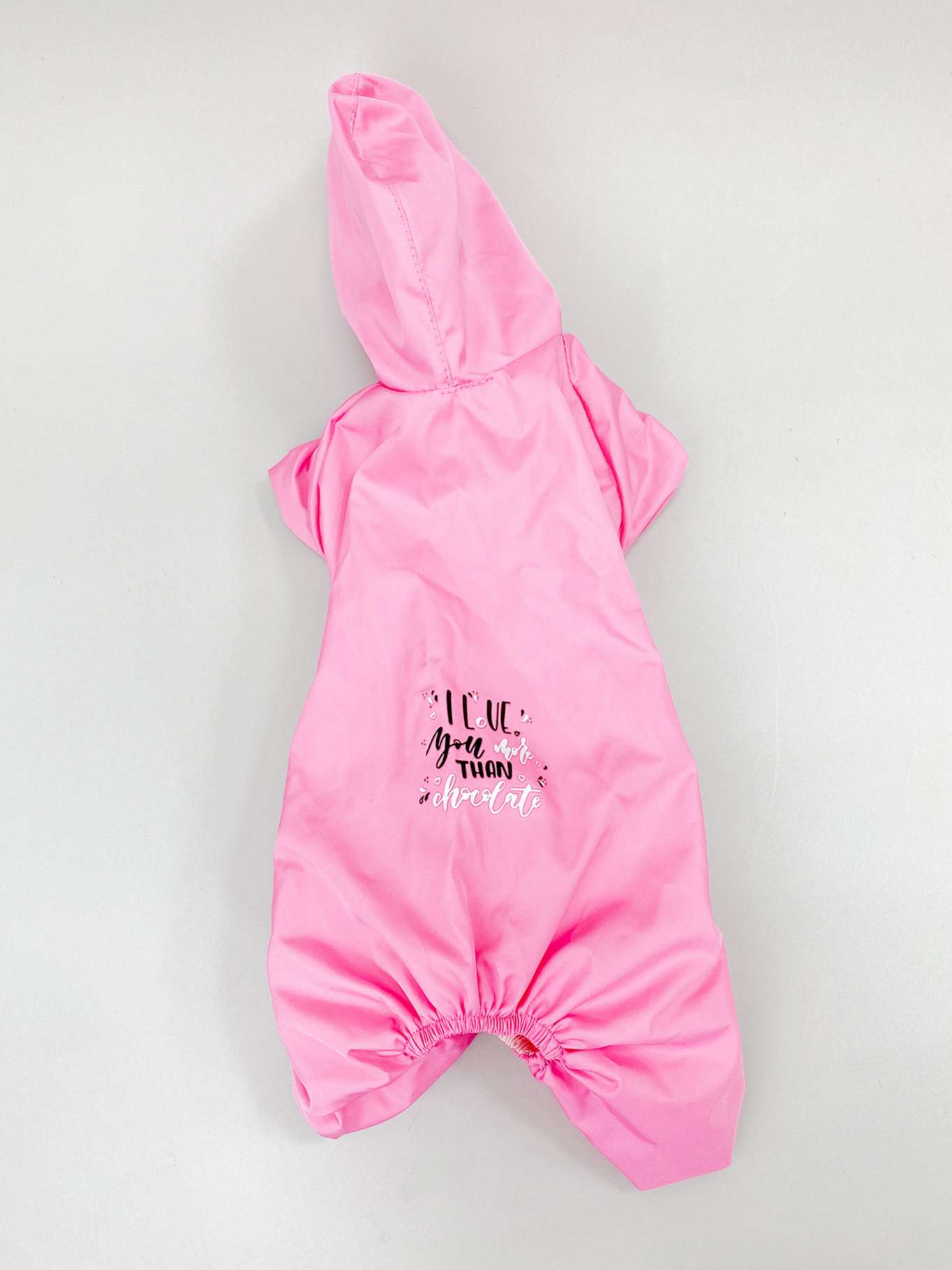 Дождевик для собаки Puffy Шоколад розовый