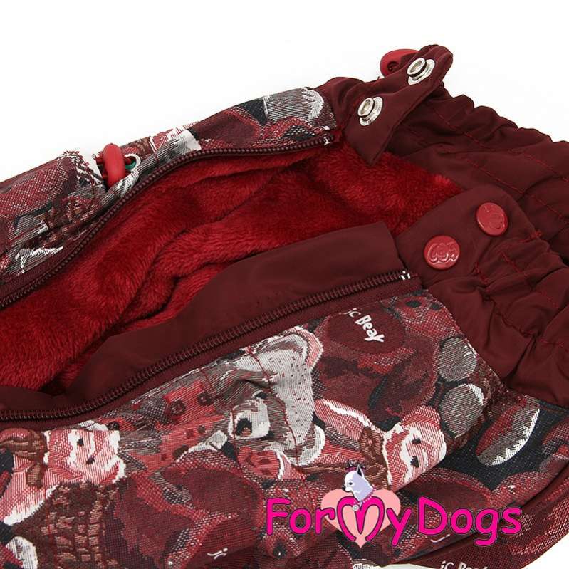 Комбинезон для таксы и корги ForMyDogs Мишки