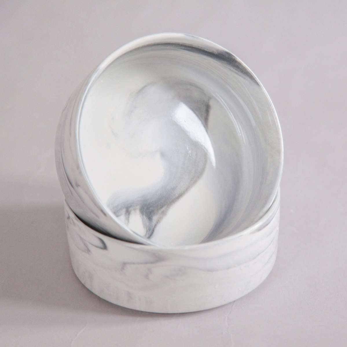 Миска для собак на подставке Pet Мрамор