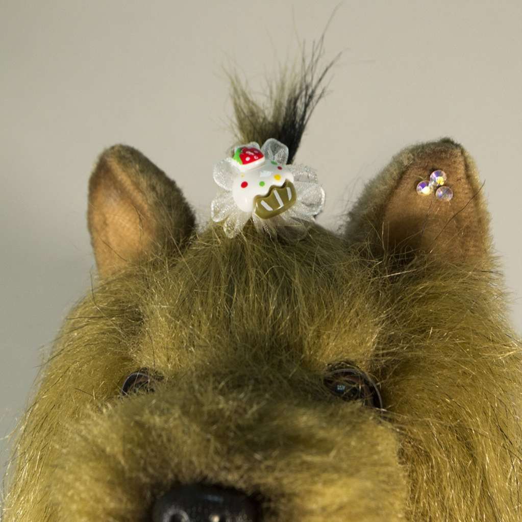 Резинка для собак трикотажные Фьюжн с рюшей