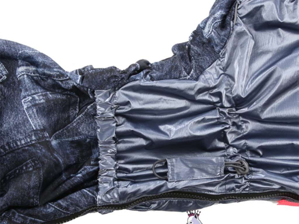 Дождевик для собак средних и крупных пород ForMyDogs Графит