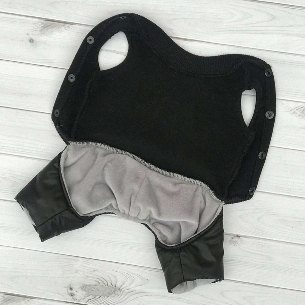 Штаны с жилеткой для собак теплые