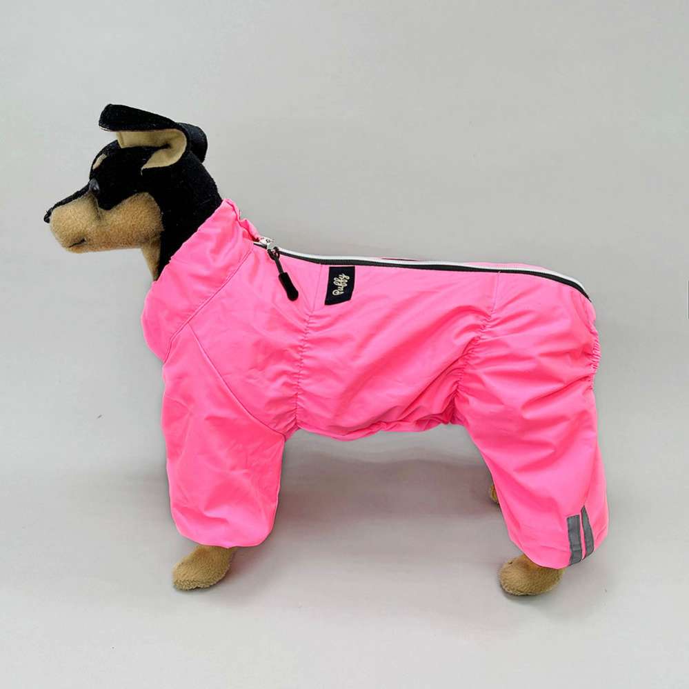 Дождевик для собаки Puffy Лайт розовый