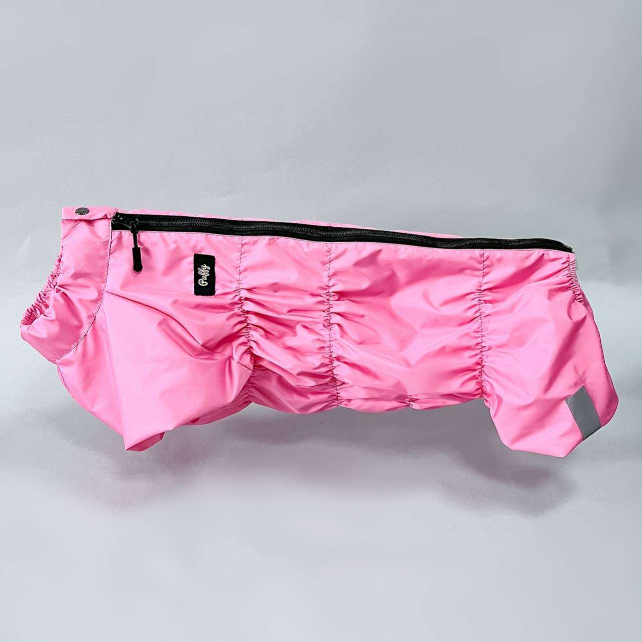 Дождевик для таксы и корги Puffy Букет