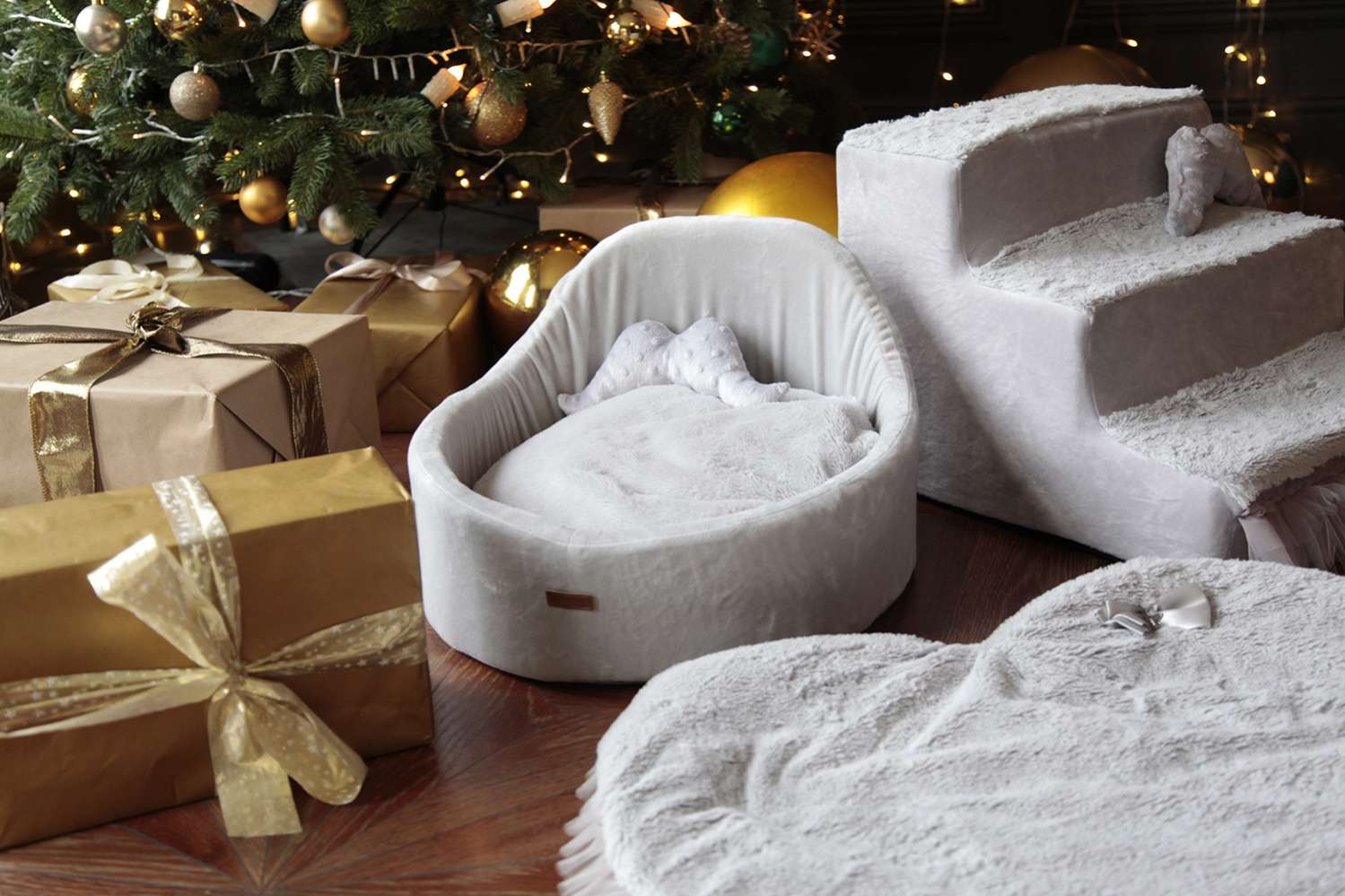 Лестница для собак Puffy Сильвер