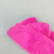 Вязаный свитер Puffy Пух норки Ярко-розовый