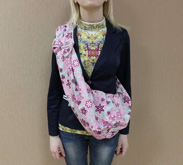 Сумка для собак Гамак Puffy Малина