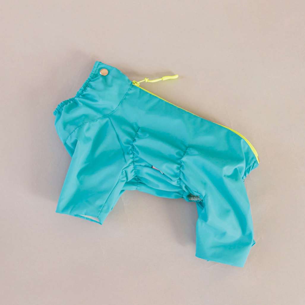 Дождевик для собаки Puffy Лайт бирюзовый