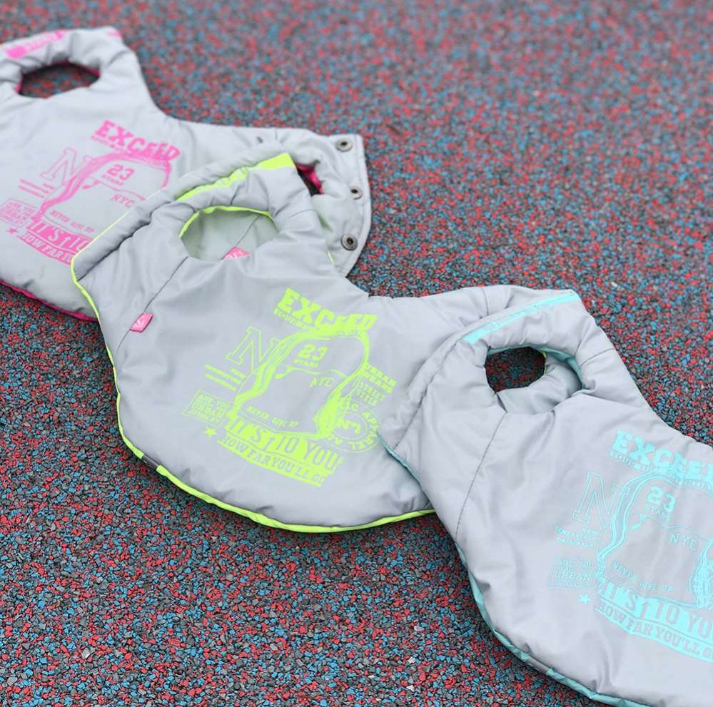 Жилет для собаки двухсторонний Premium Неон