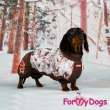 Комбинезон для таксы и корги ForMyDogs Аисты