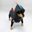 Жилет для собаки утепленный Puffy Дино Черный