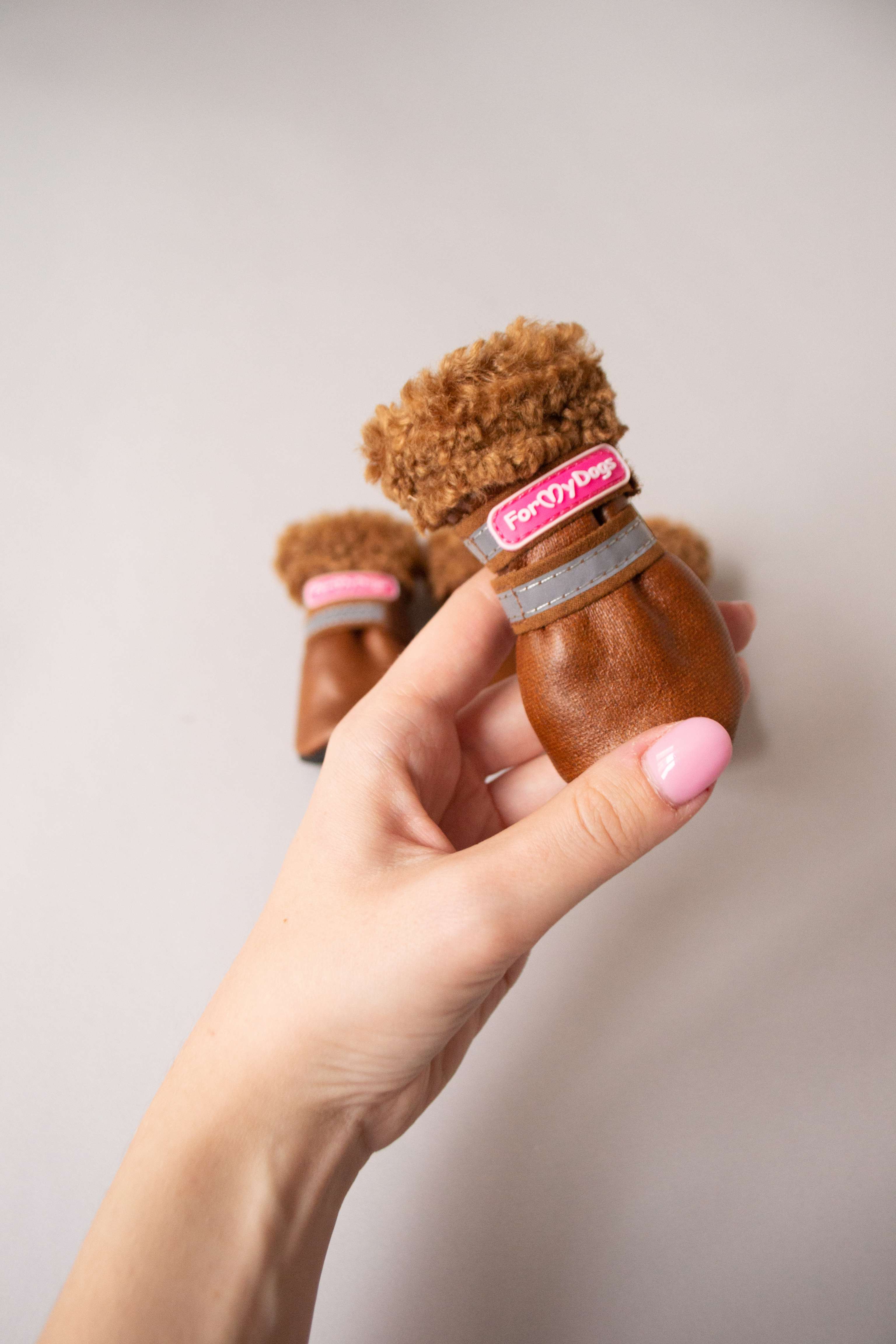 Зимняя обувь для собак ForMyDogs Руно