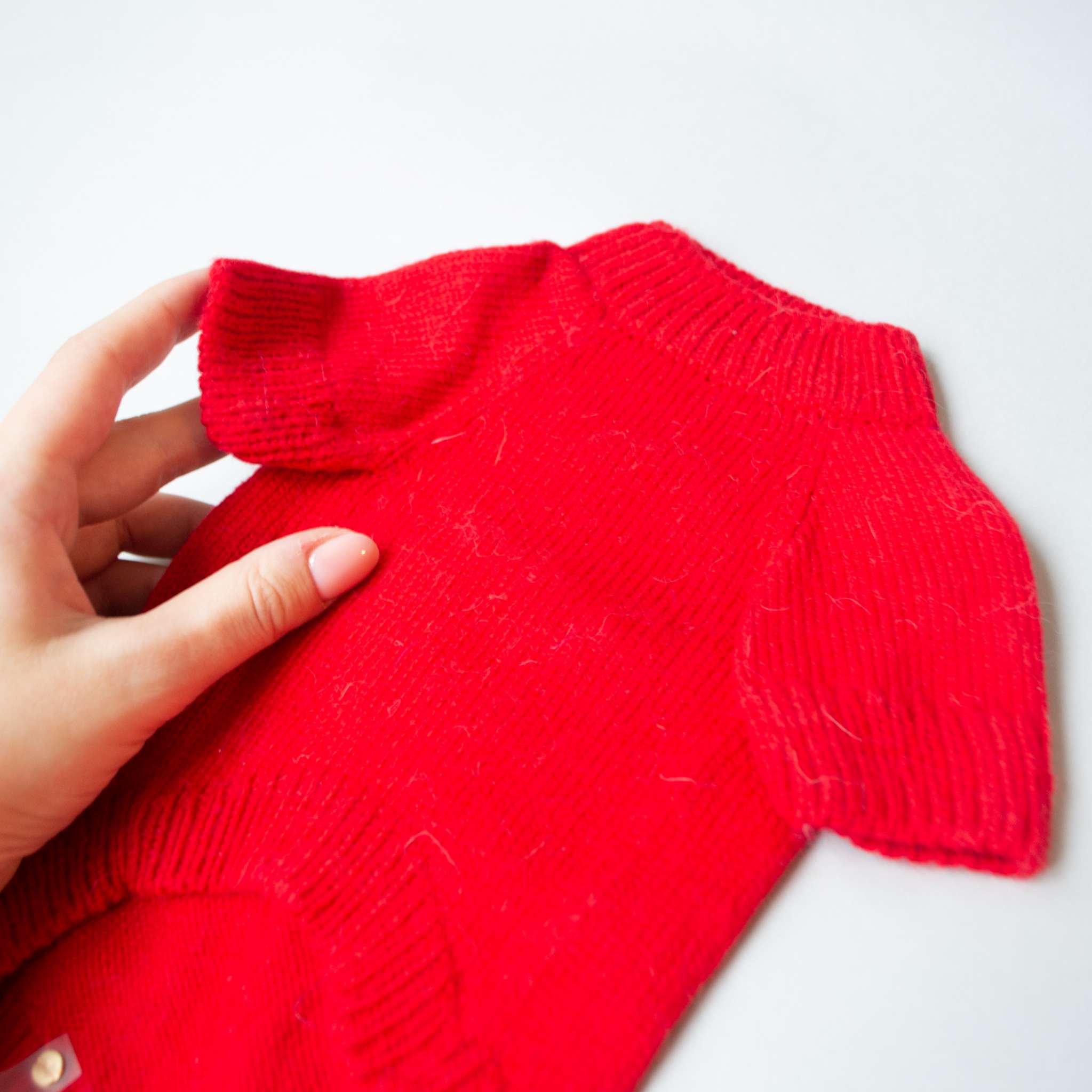 Вязаный свитер для собаки Puffy Кашемир