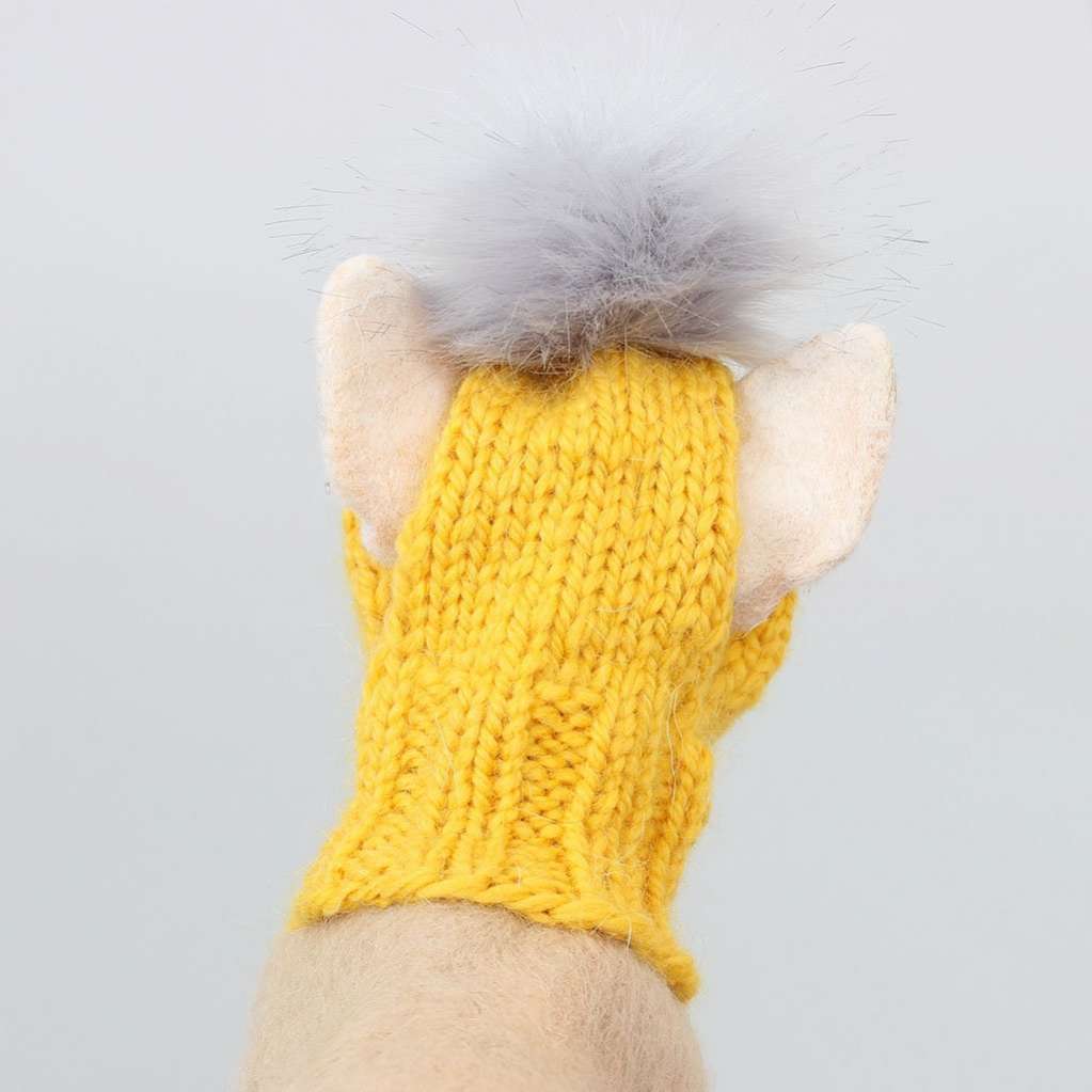 Шапка для собак Капор с открытыми ушами Puffy Snow