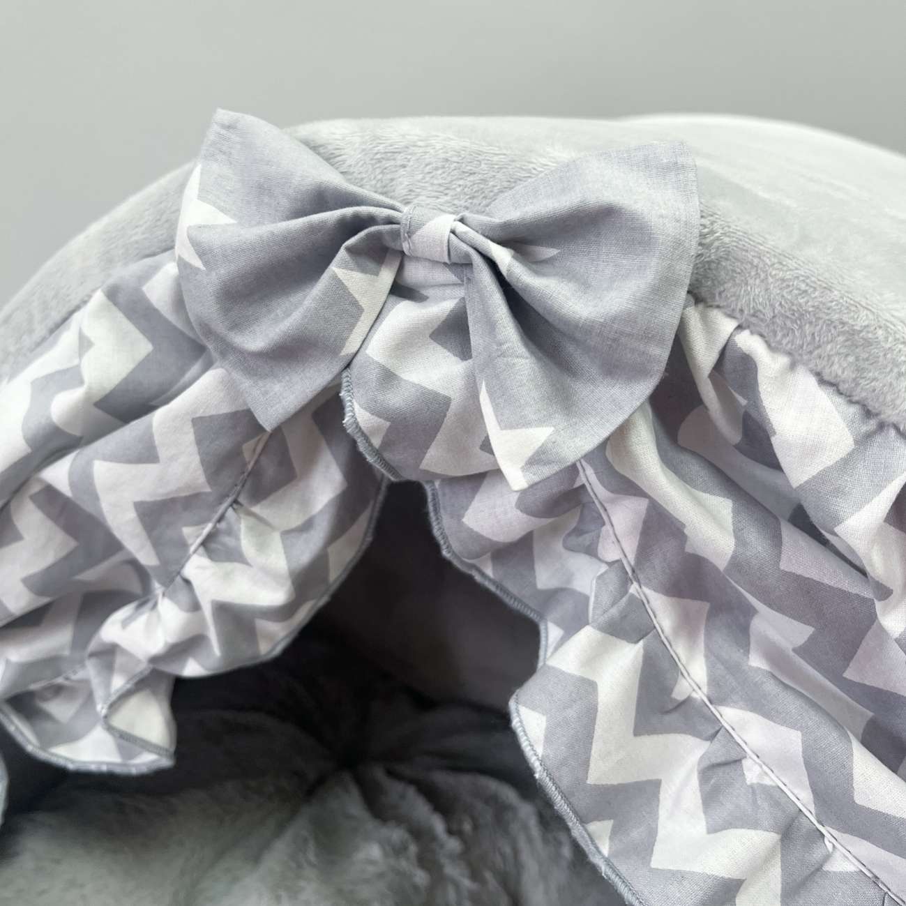 Домик для собаки со шторками Puffy Зигзаг