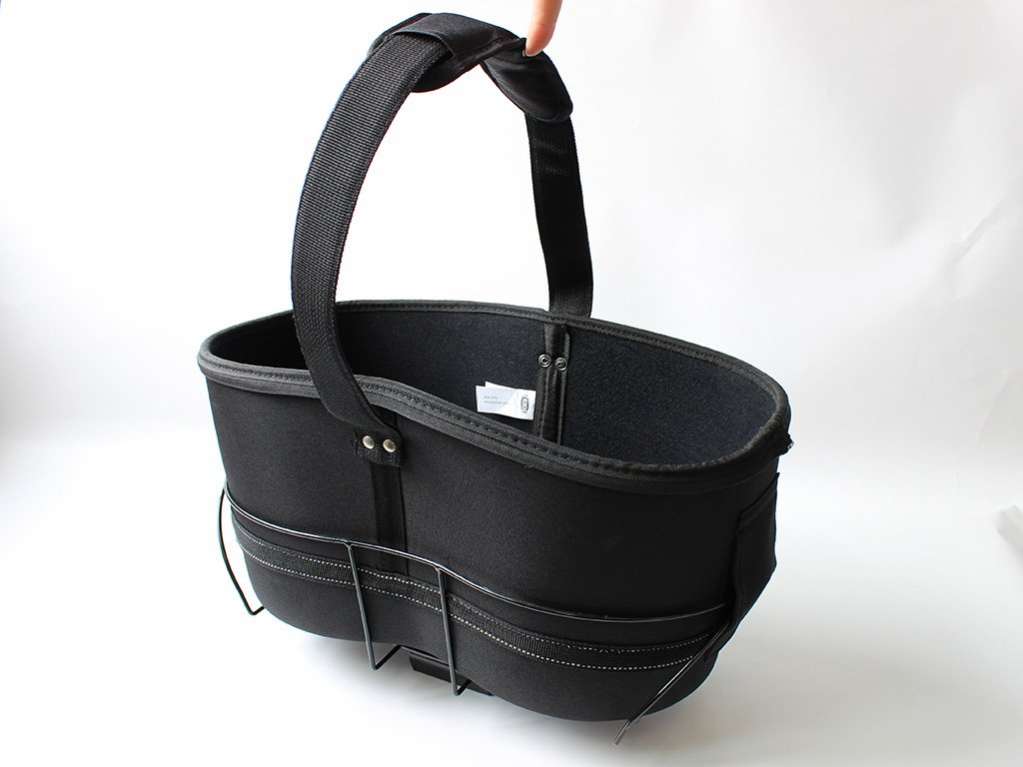 Сумка для собак на багажник велосипеда