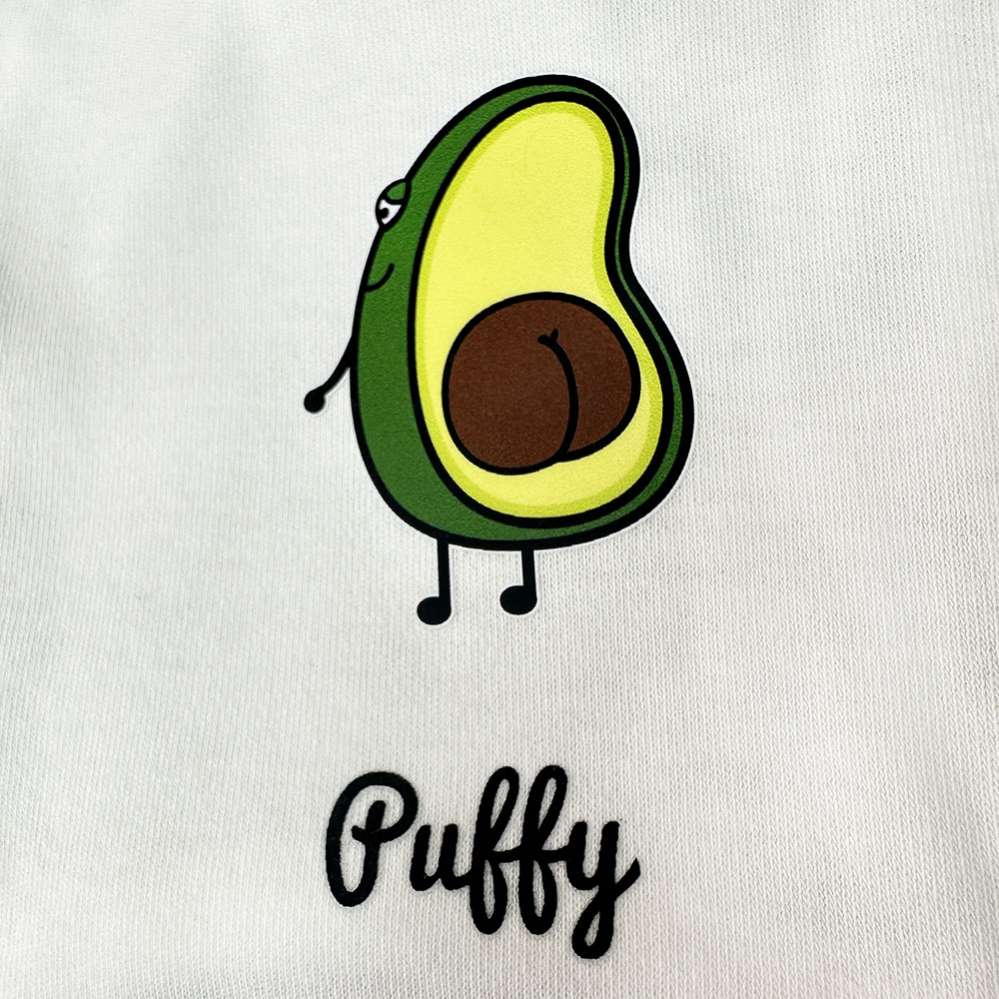 Майка Puffy Авокадо белый