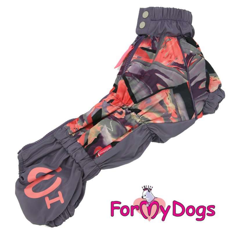 Дождевик для таксы и корги ForMyDogs Мидуэй