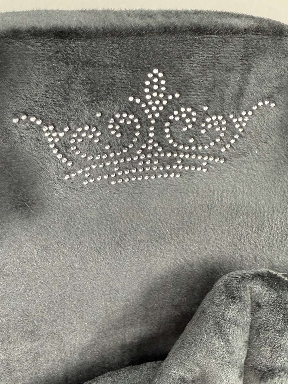 Круглый лежак со спинкой Puffy Блэк