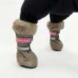 Зимняя обувь для собак ForMyDogs Дубленка Бежевые