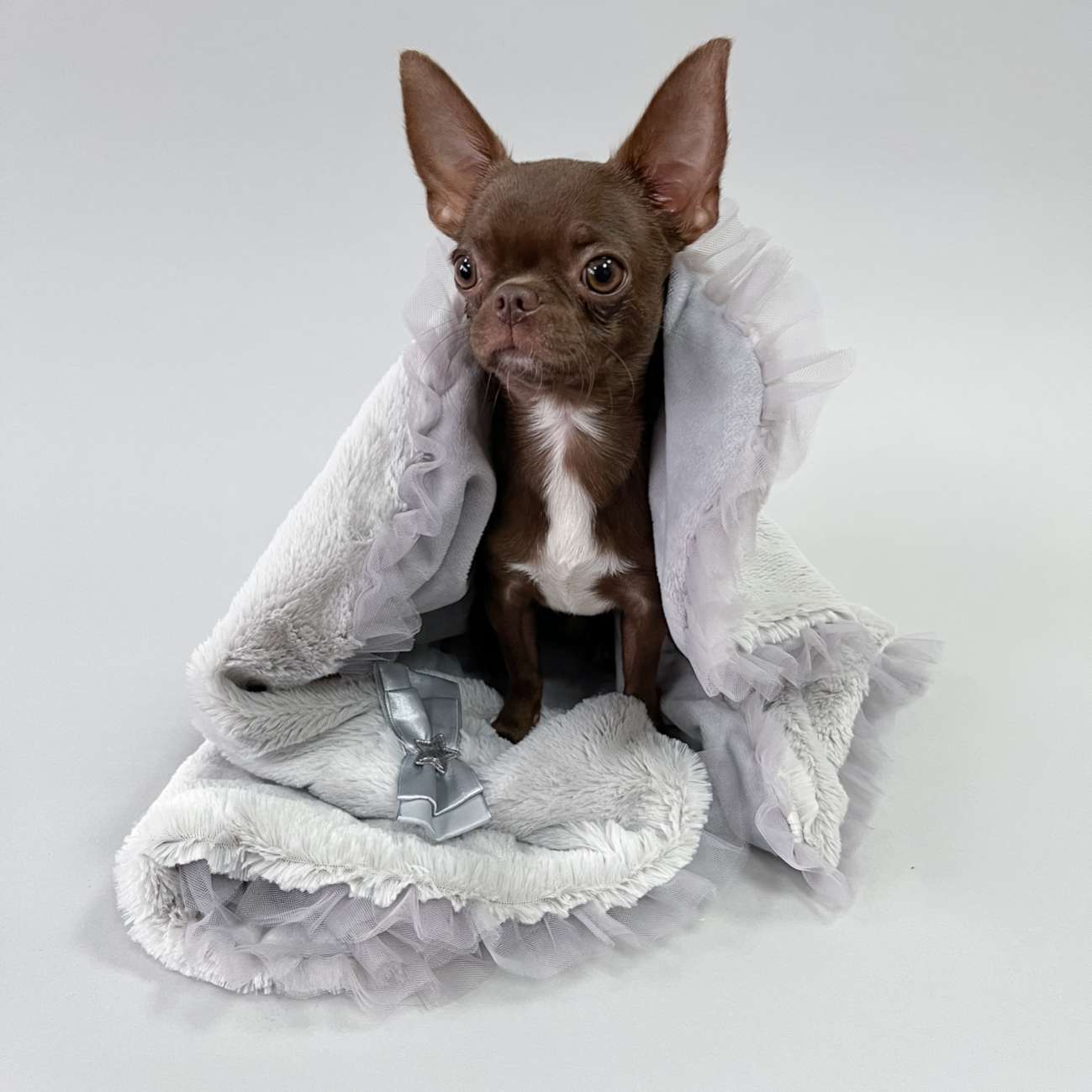 Плед для собаки Puffy Сильвер