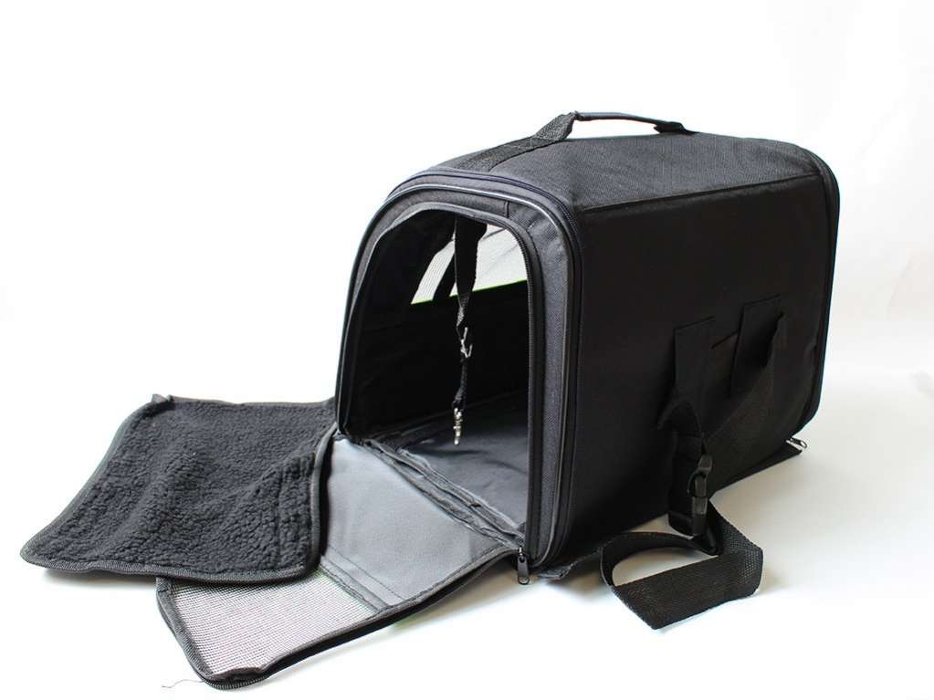 Сумка для собак на багажник велосипеда