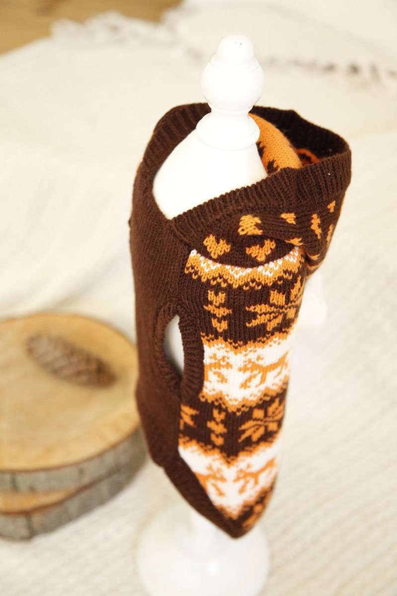 Свитер для собак с капюшоном ForMyDogs Норд