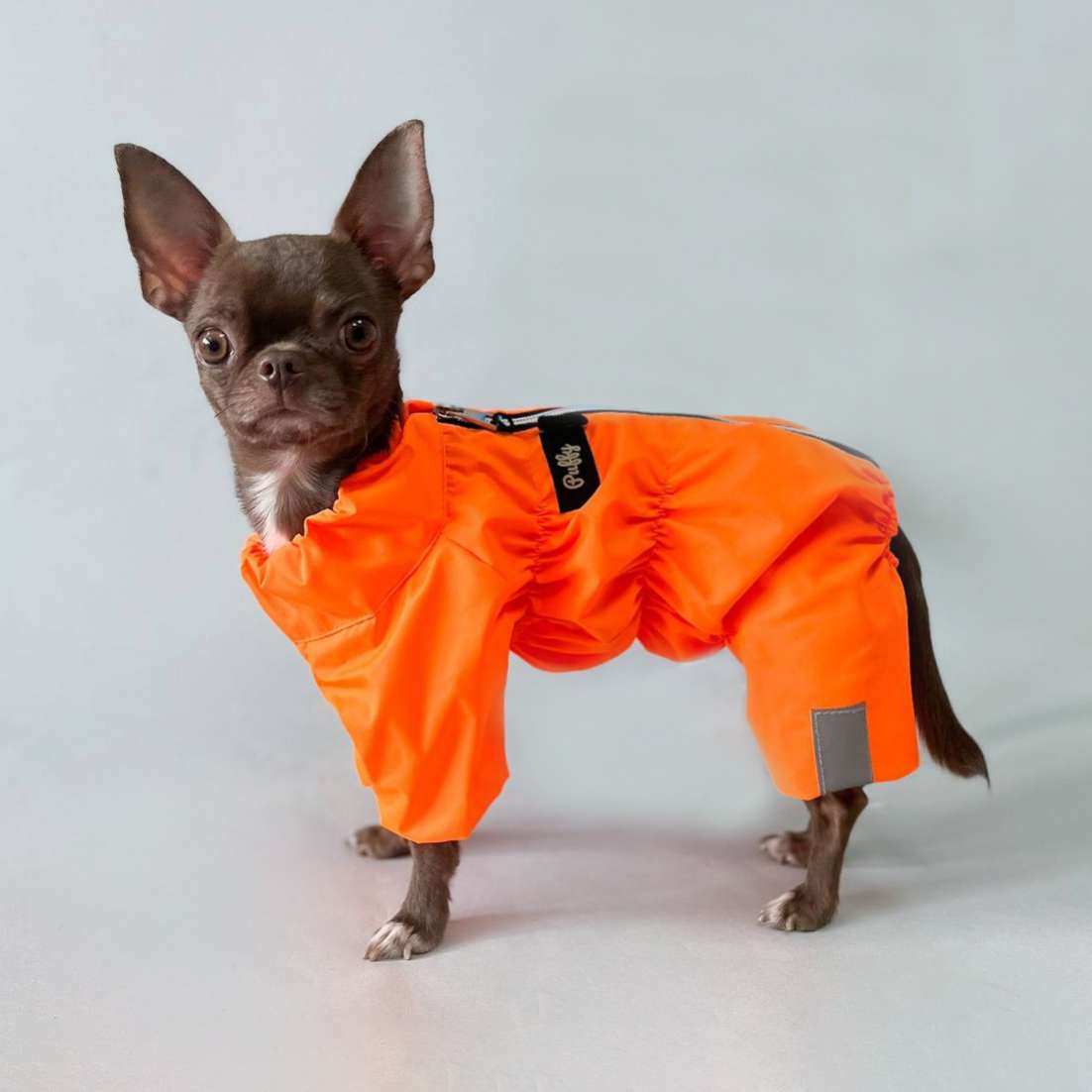 Дождевик для собаки Puffy Лайт оранжевый