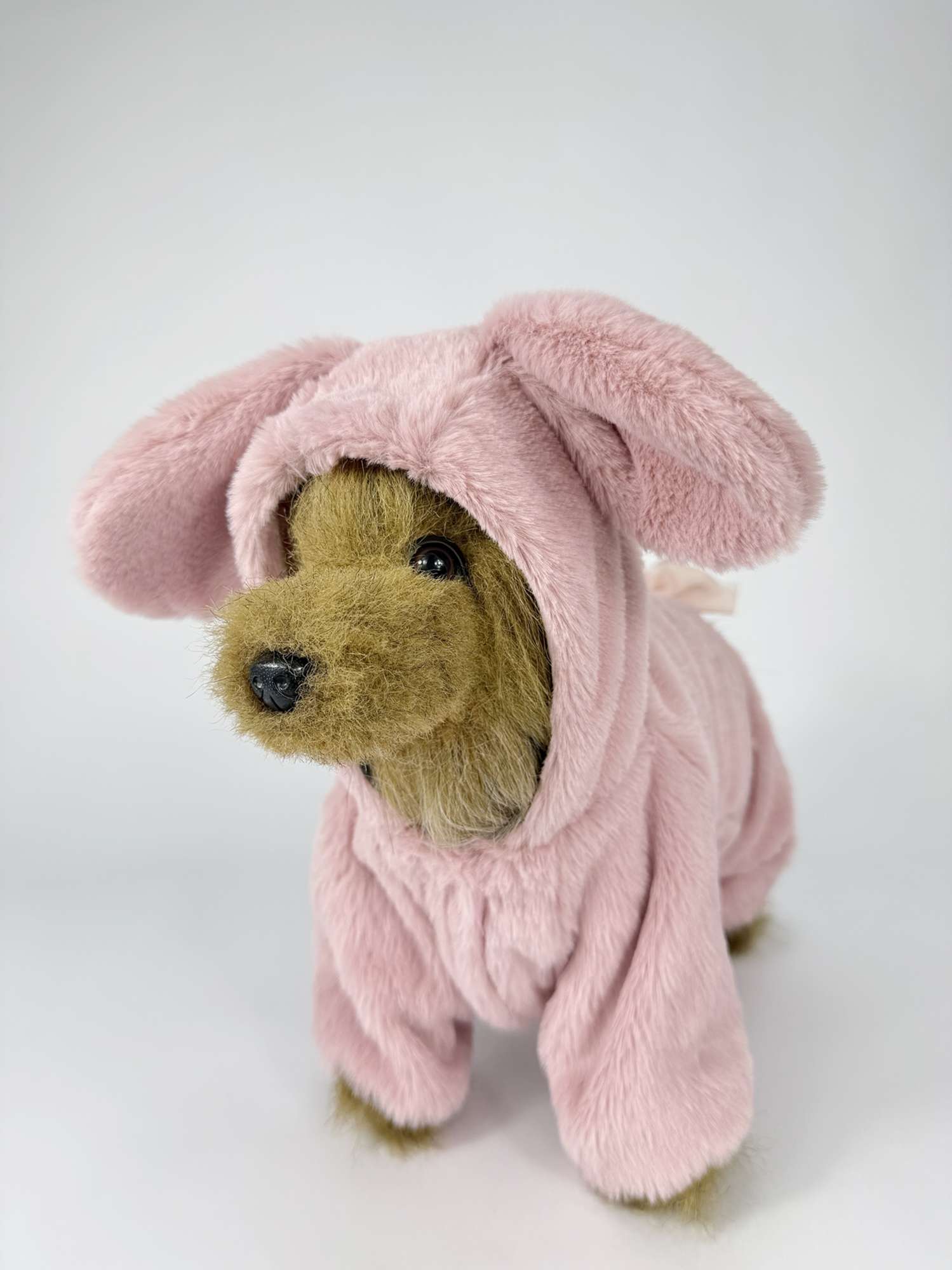 Комбинезон-шубка Puffy Зайка розовый