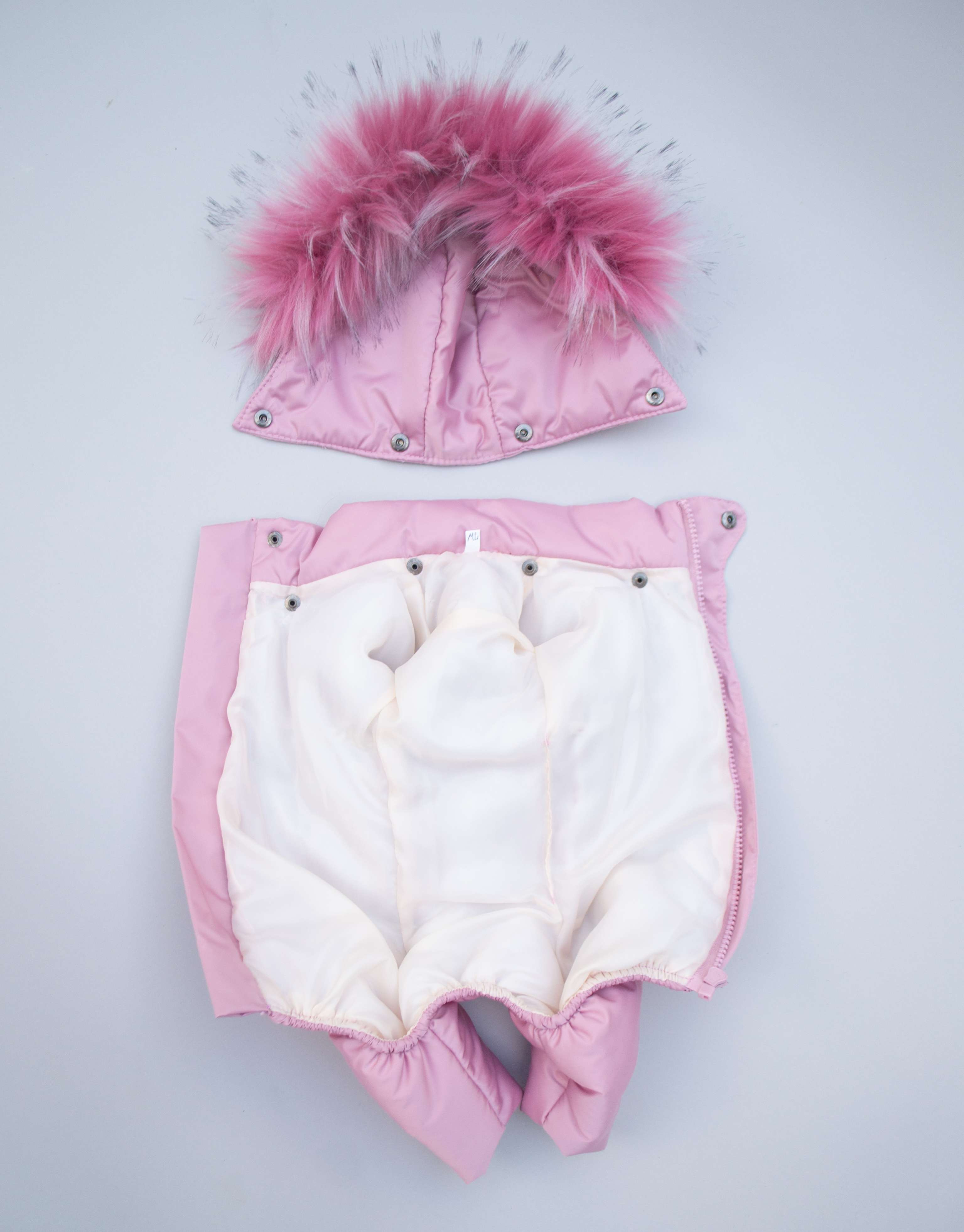 Зимний комбинезон для собак Полярное сияние Клевер на шелке