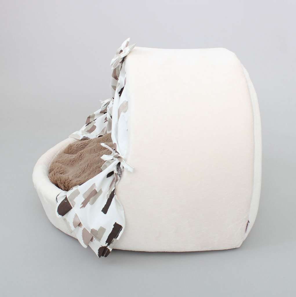 Домик для собаки со шторками Puffy Берёзка