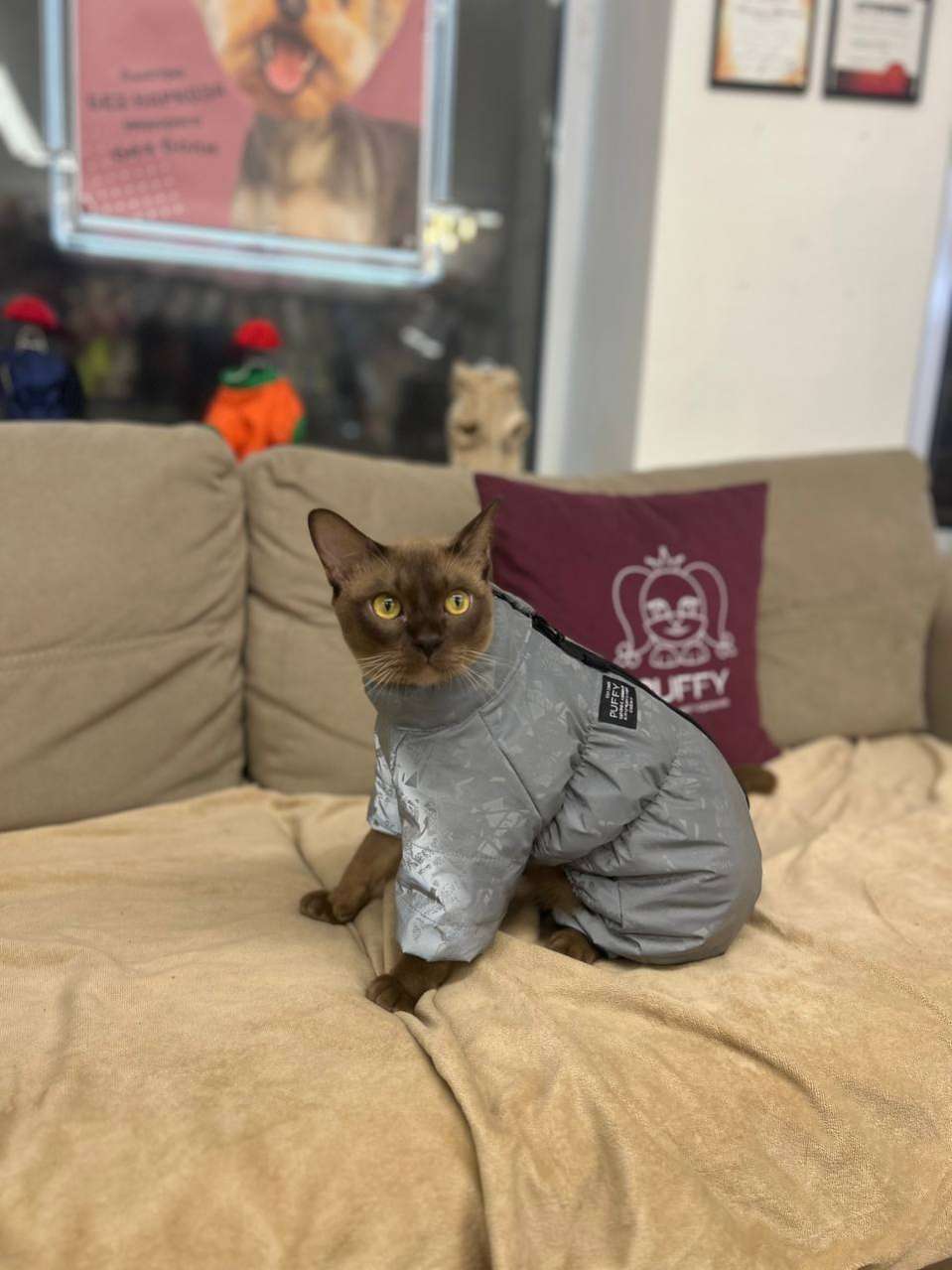 Комбинезон Puffy Светоотражающий узор