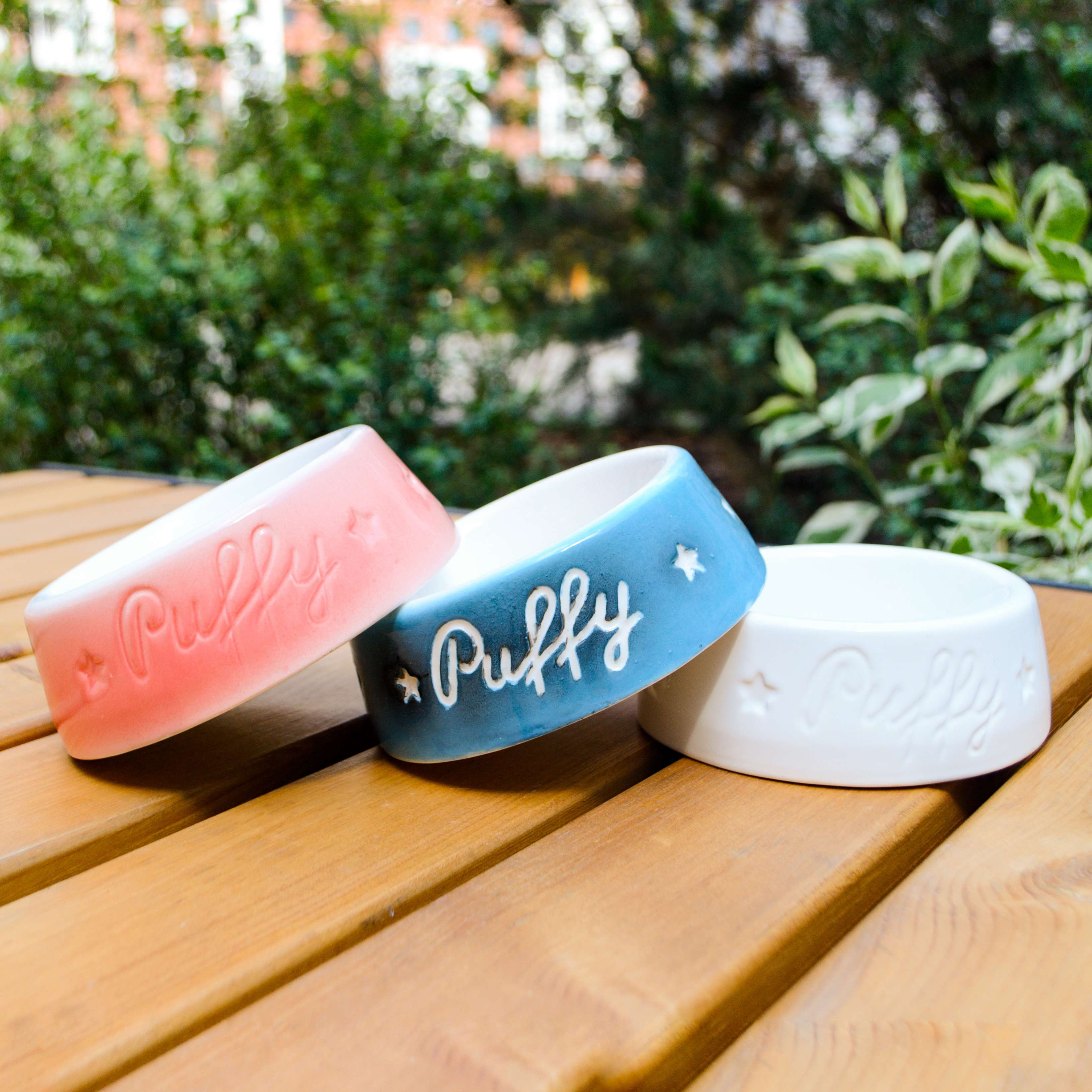 Миска для собак фарфоровая для собак Puffy Модерн