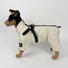 Дождевик со шлейкой Puffy Фикс Бежевый