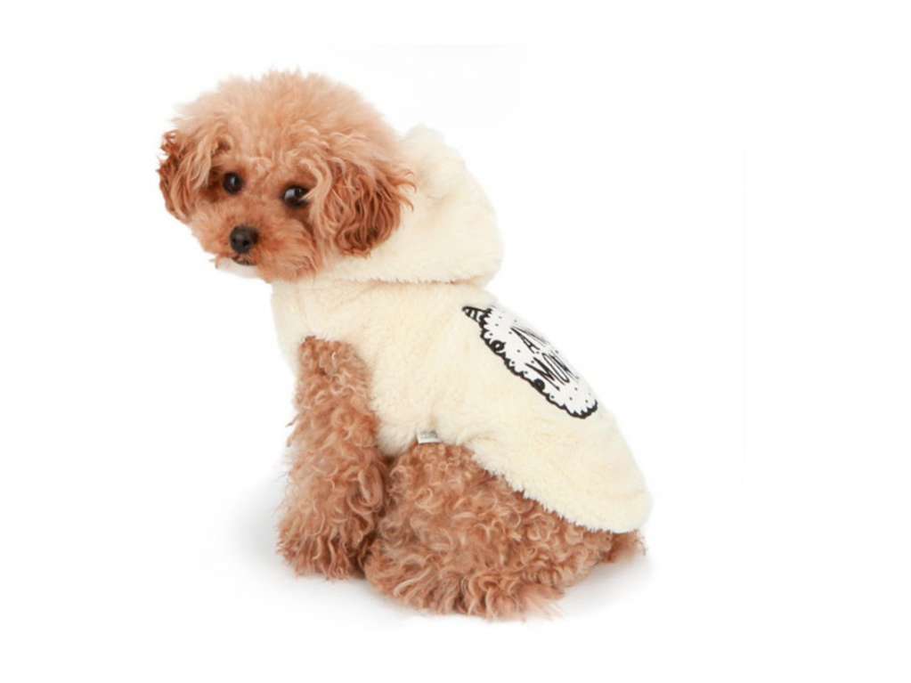 Жилет для собаки меховой PuppyAngel Монстрик