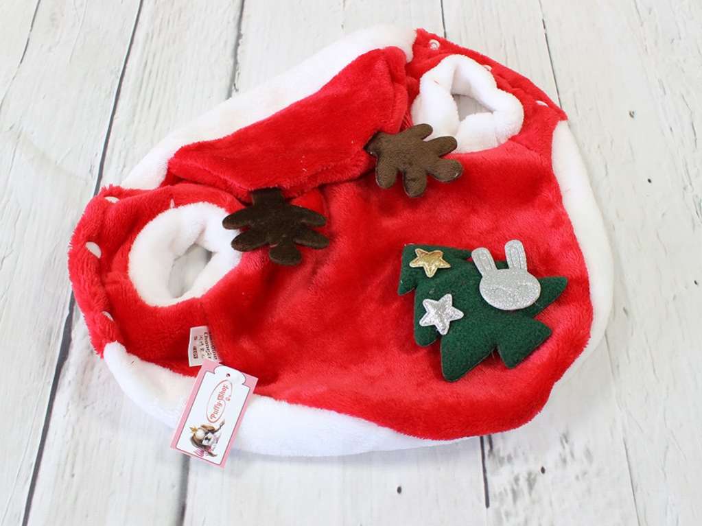 Новогодняя кофта для собаки Рудольф