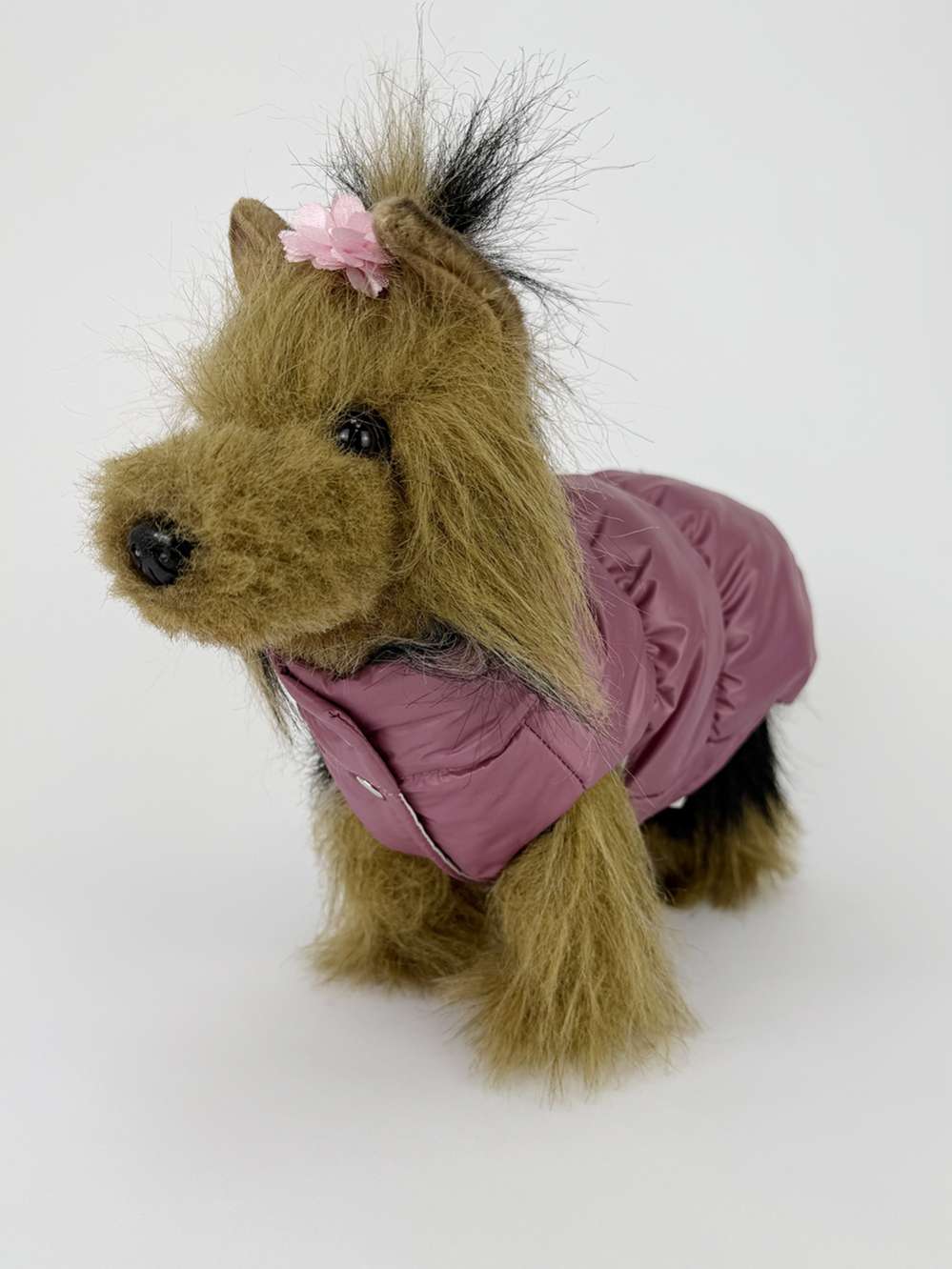 Жилетка Puffy Рич брусника