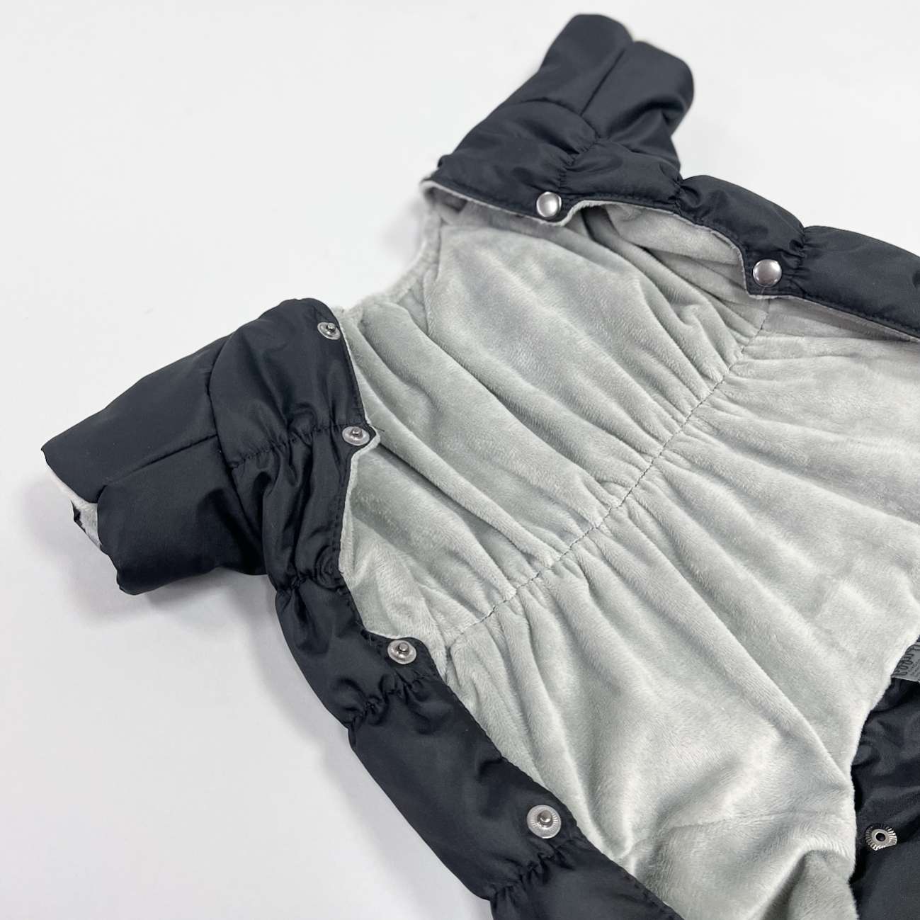 Комбинезон для собак Puffy Дино Черный