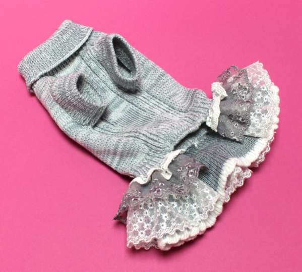 Шерстяное платье для собак Puffy Грейси