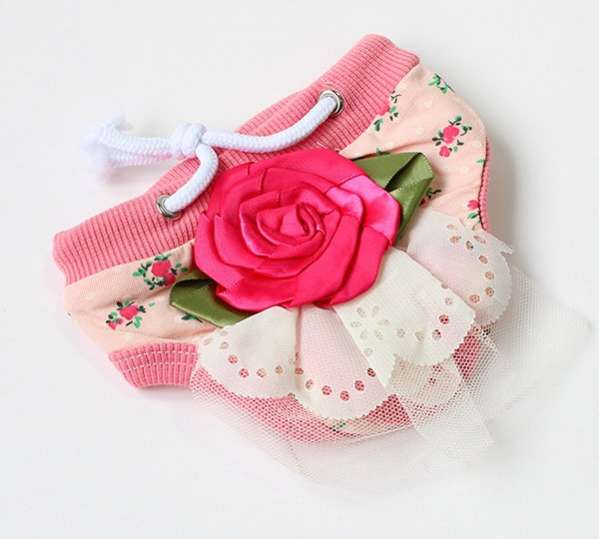 Трусики для собак гигиенические Роза (3 цвета)