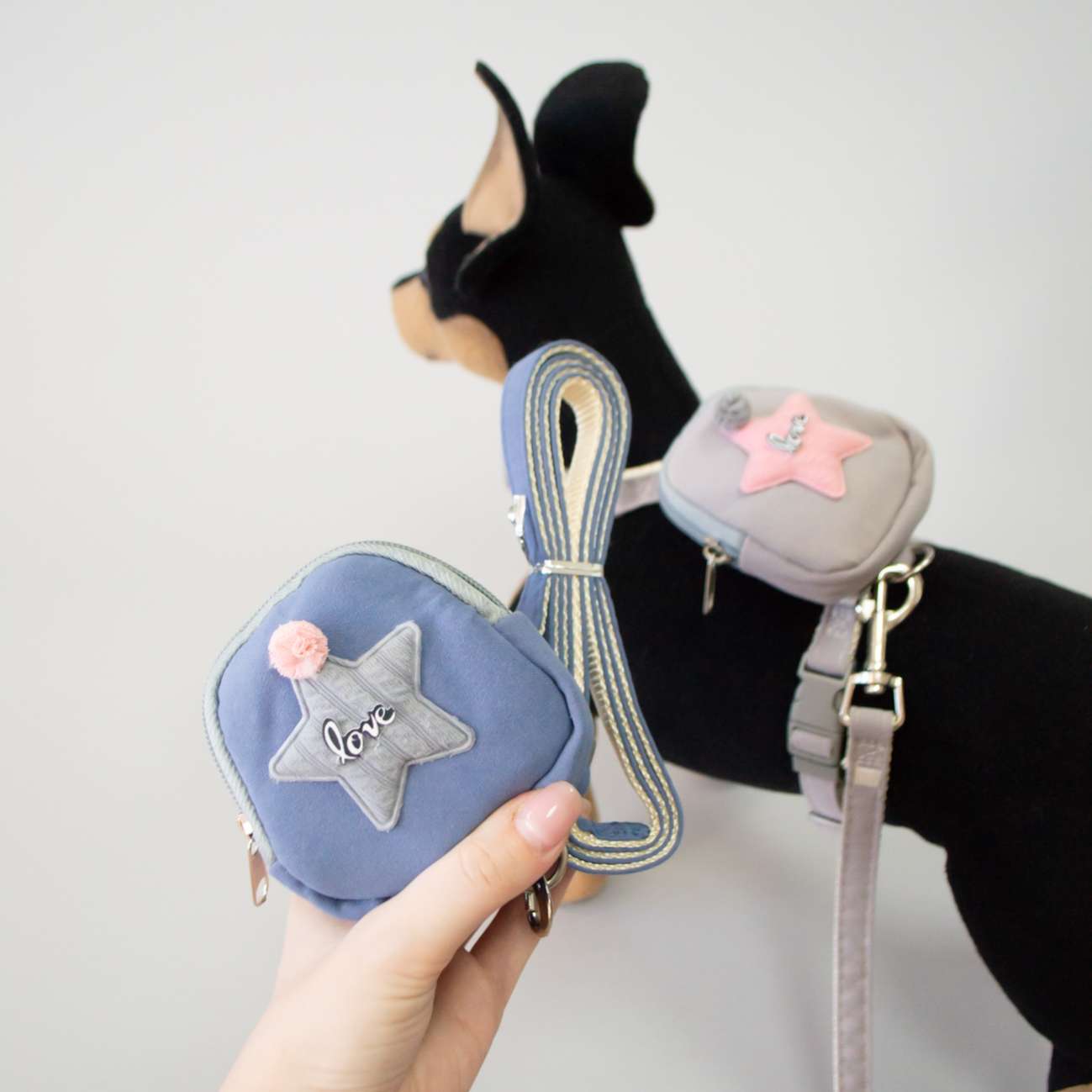 Шлейка с поводком для собак Pet Рюкзачок